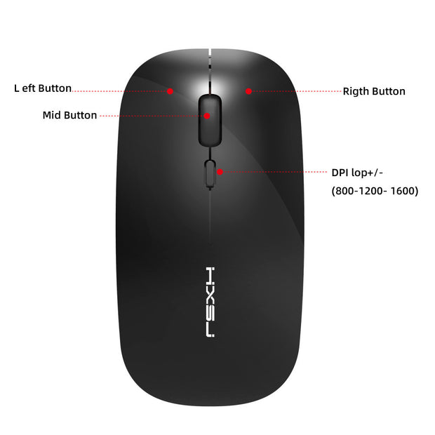 Rechargeable Wireless Mouse